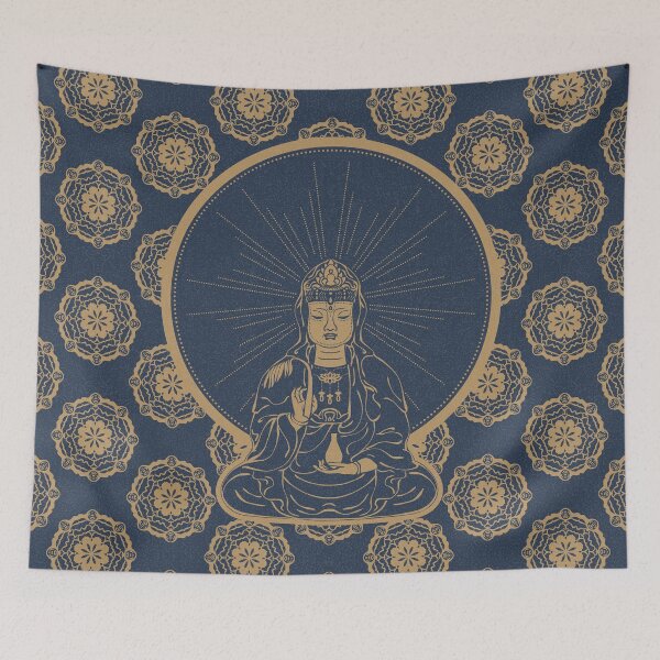 Item preview, Kuan Yin Sattva - Dusk + Fawn designed and sold by Irene Estelle.