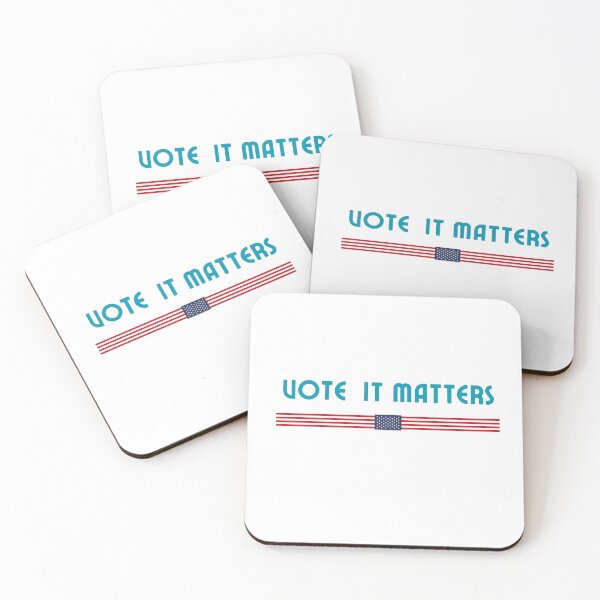 Item preview, Vote It Matters Elections 2024 USA Political Campaign  designed and sold by VioletsnPansies.