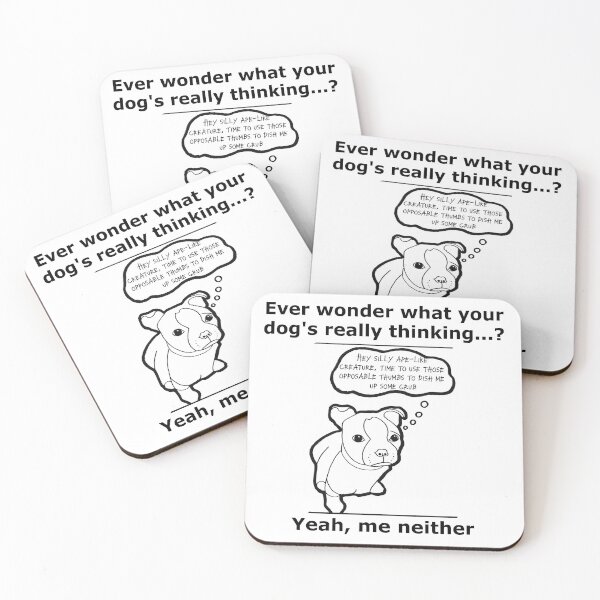 Item preview, A Dog's Thoughts designed and sold by FunTymeDesigns.