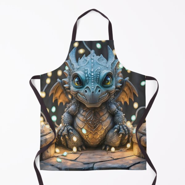 Item preview, Festive Fantasy Glow: Chibi Gargoyle Dragon Lights designed and sold by DragonRealms.