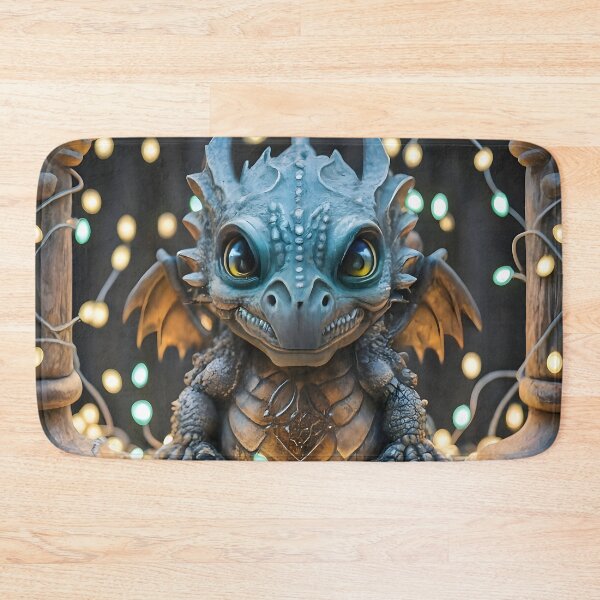 Item preview, Festive Fantasy Glow: Chibi Gargoyle Dragon Lights designed and sold by DragonRealms.