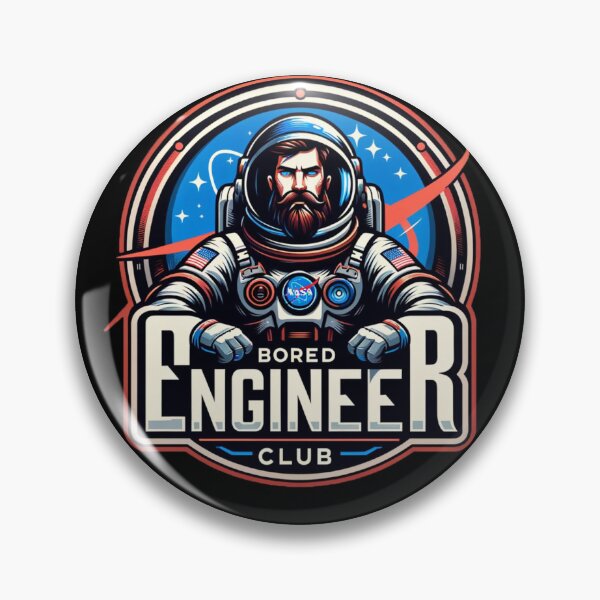 Item preview, Bored Engineer Club Astronaut - Best Selling designed and sold by Aditya Bhole.