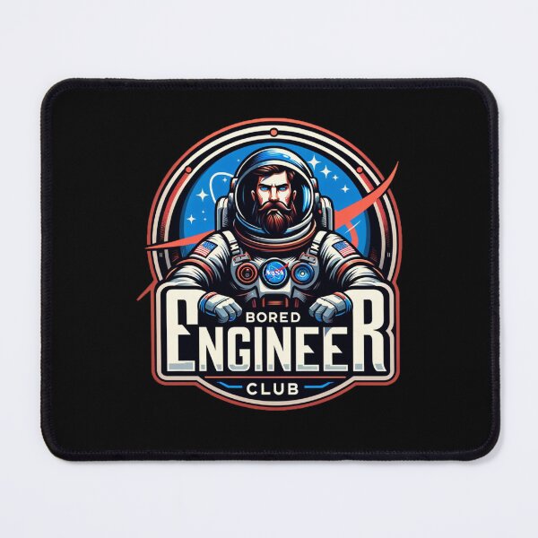 Item preview, Bored Engineer Club Astronaut - Best Selling designed and sold by Aditya Bhole.