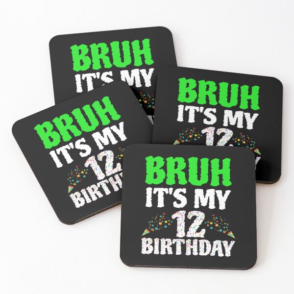 Item preview, Bruh It's My 12th Birthday - 12 Years Old - Twelfth Birthday  designed and sold by SlocifieShop.