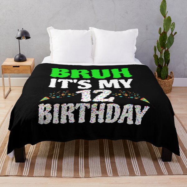 Item preview, Bruh It's My 12th Birthday - 12 Years Old - Twelfth Birthday  designed and sold by SlocifieShop.