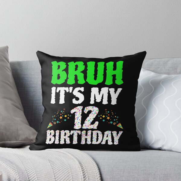 Item preview, Bruh It's My 12th Birthday - 12 Years Old - Twelfth Birthday  designed and sold by SlocifieShop.