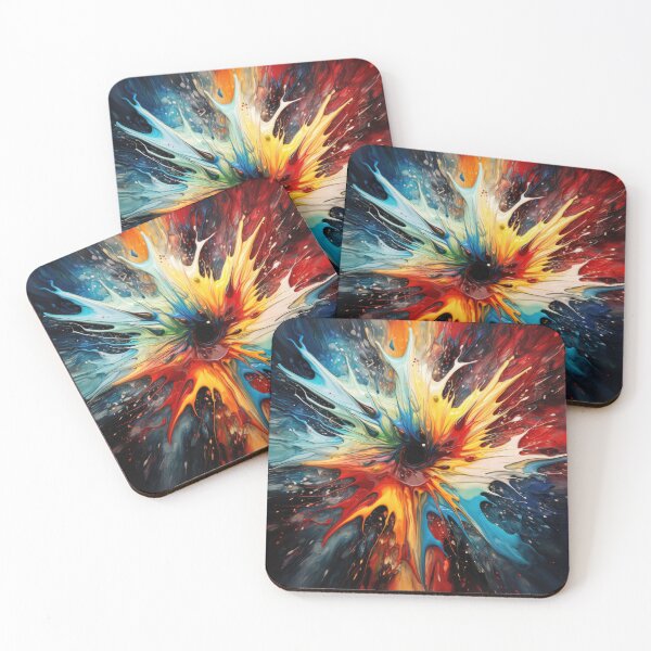 Item preview, Explore "Simplistic & Minimalistic Star Collision Art" designed and sold by ArtificialGenes.