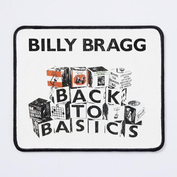 Item preview, Billy Bragg: Back to Basics designed and sold by brianhillDESIGN.