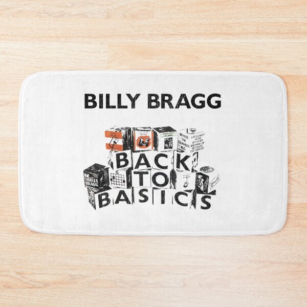 Item preview, Billy Bragg: Back to Basics designed and sold by brianhillDESIGN.