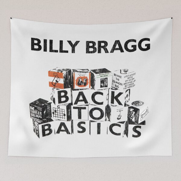 Item preview, Billy Bragg: Back to Basics designed and sold by brianhillDESIGN.