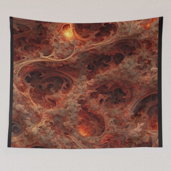 Item preview, A Fractal image of Hell. designed and sold by nyathiwa.