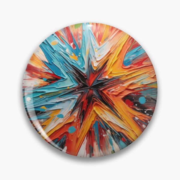 Item preview, Explore "Simplistic & Minimalistic Star Collision Art" designed and sold by ArtificialGenes.
