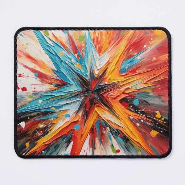 Item preview, Explore "Simplistic & Minimalistic Star Collision Art" designed and sold by ArtificialGenes.