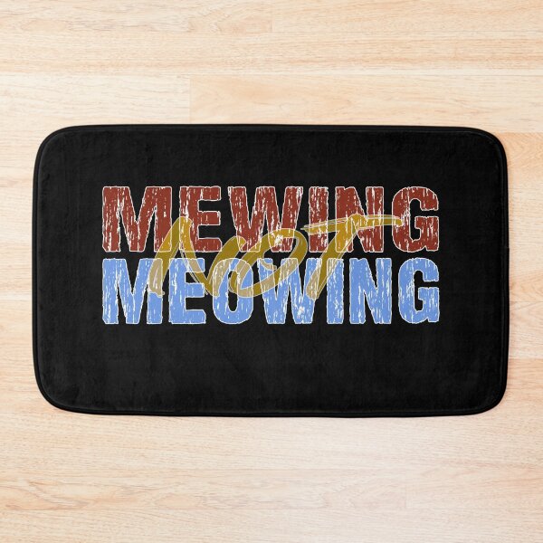 Item preview, mewing not meowing designed and sold by Catsloversdotme.