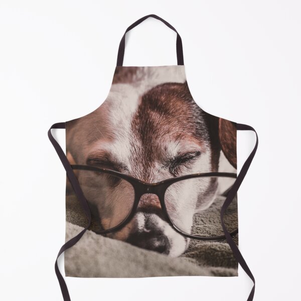 Item preview, Sleeping Jack Russell Terrier Dog Wearing Glasses designed and sold by TheAnimalZ00.