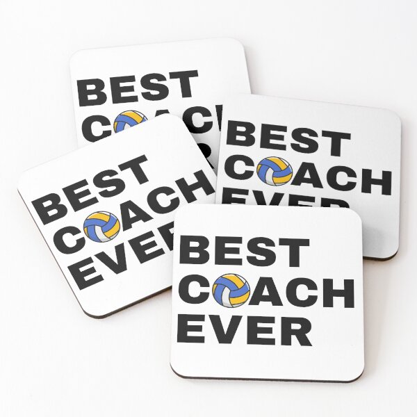Item preview, Best Coach Ever Beach Volleyball - Black designed and sold by GymWearDepot.