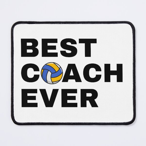 Item preview, Best Coach Ever Beach Volleyball - Black designed and sold by GymWearDepot.