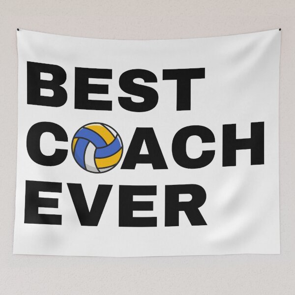 Item preview, Best Coach Ever Beach Volleyball - Black designed and sold by GymWearDepot.