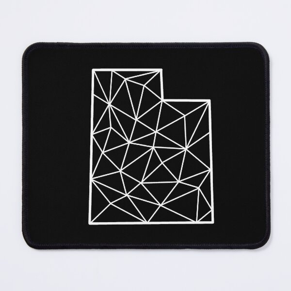 Item preview, Geometric Utah State Design - White Lines designed and sold by anne-dromeda.