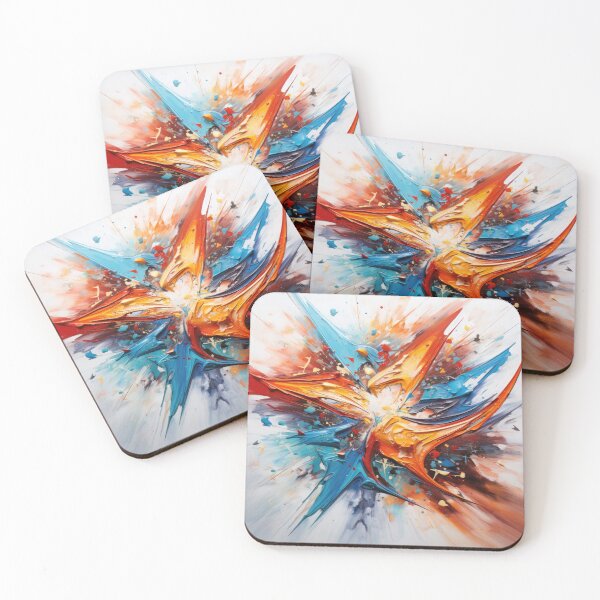 Item preview, Explore "Simplistic & Minimalistic Star Collision Art" designed and sold by ArtificialGenes.