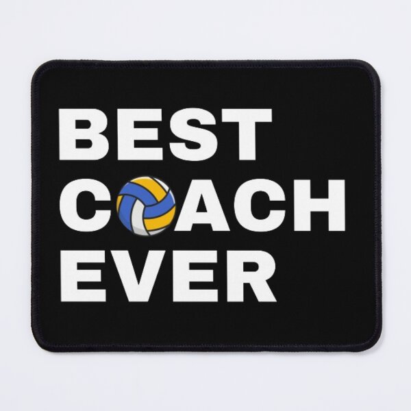 Item preview, Best Coach Ever Beach Volleyball - White designed and sold by GymWearDepot.