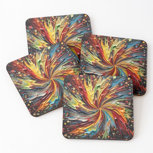Item preview, Explore "Simplistic & Minimalistic Star Collision Art" designed and sold by ArtificialGenes.