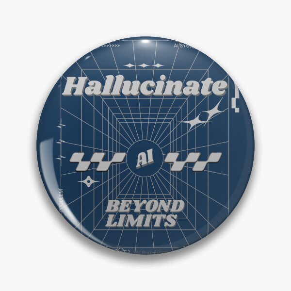 Item preview, Hallucinate AI Funny AI Singularity Conspiracy Theory designed and sold by nicksvp.