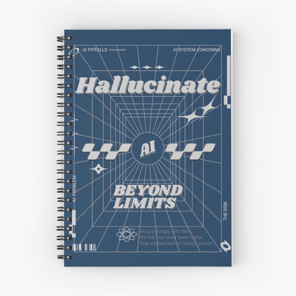 Item preview, Hallucinate AI Funny AI Singularity Conspiracy Theory designed and sold by nicksvp.