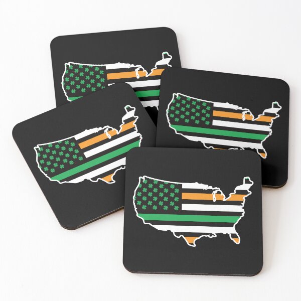 Item preview, Irish American Map designed and sold by FlagX.