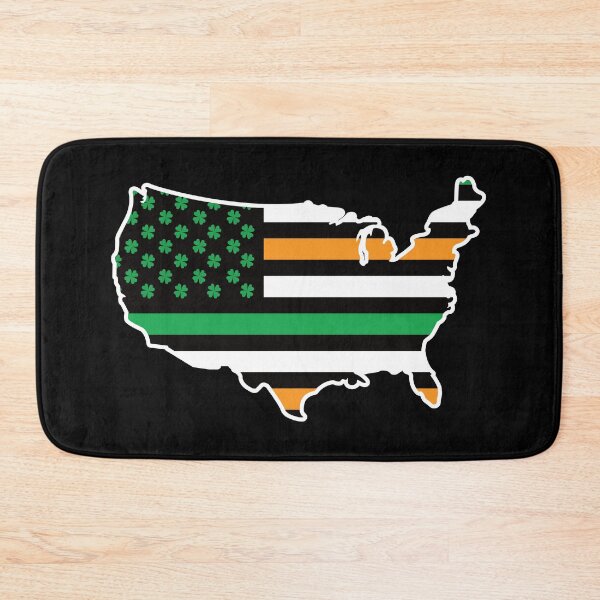 Item preview, Irish American Map designed and sold by FlagX.