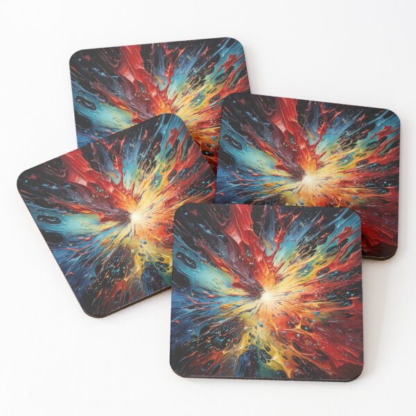 Item preview, Explore "Simplistic & Minimalistic Star Collision Art" designed and sold by ArtificialGenes.