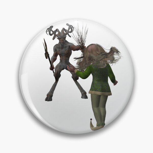 Item preview, Krampus and the Brave Little Girl designed and sold by Rivendell Digital Studios.