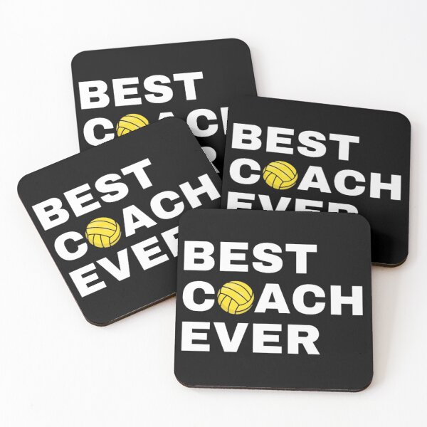 Item preview, Best Coach Ever Beach Water Polo - White designed and sold by GymWearDepot.