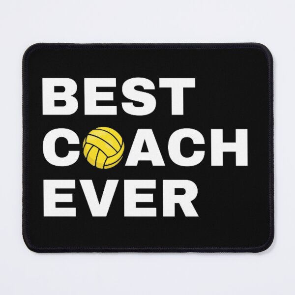 Item preview, Best Coach Ever Beach Water Polo - White designed and sold by GymWearDepot.