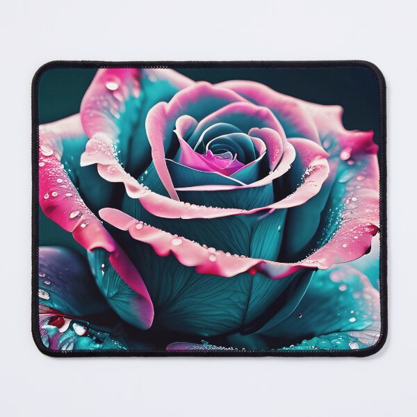 Item preview, Abstract Pink And Blue Rose designed and sold by TheArtOfPat.