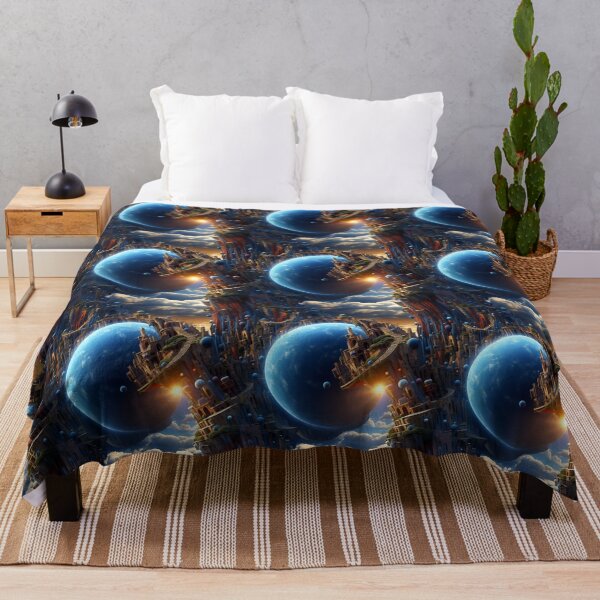 Item preview, Stars Galaxies Planets Imaginative Deep Space Artwork Creative Gift Ideas P125-2 designed and sold by MPCFICTION.