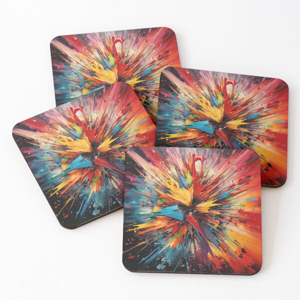 Item preview, Explore "Simplistic & Minimalistic Star Collision Art" designed and sold by ArtificialGenes.
