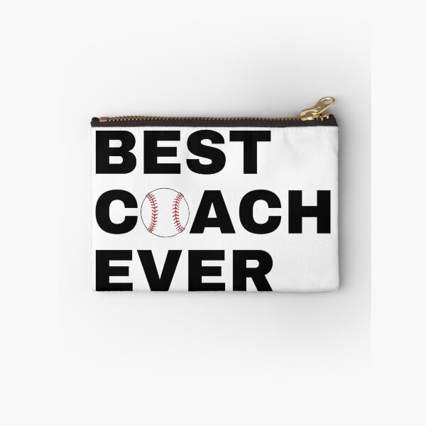 Item preview, Best Coach Ever Baseball - Black designed and sold by GymWearDepot.