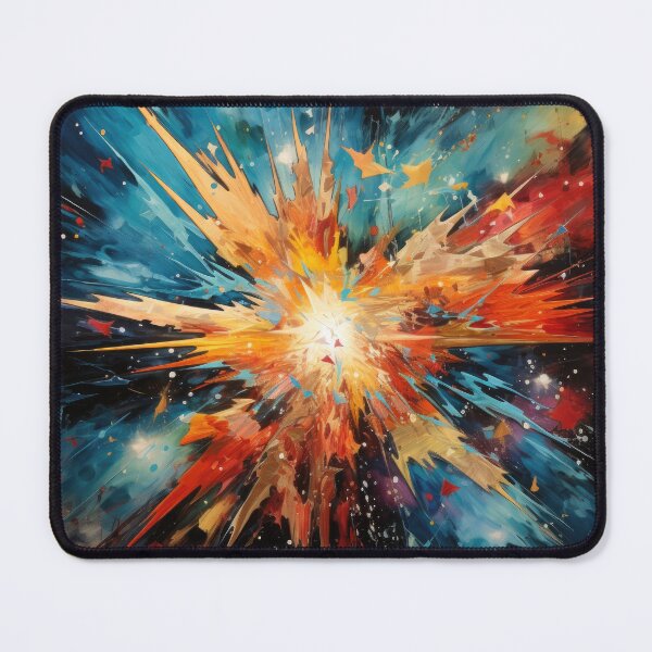 Item preview, Explore "Simplistic & Minimalistic Star Collision Art" designed and sold by ArtificialGenes.