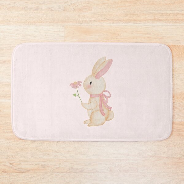 Item preview, Coquette bunny with pink ribbon designed and sold by StudioPandC.