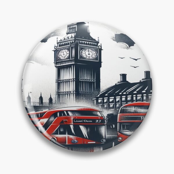 Item preview, London Calling: Iconic Cityscape designed and sold by sarabelmont.
