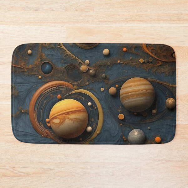 Item preview, A Fractal Image of the Solar System. designed and sold by nyathiwa.