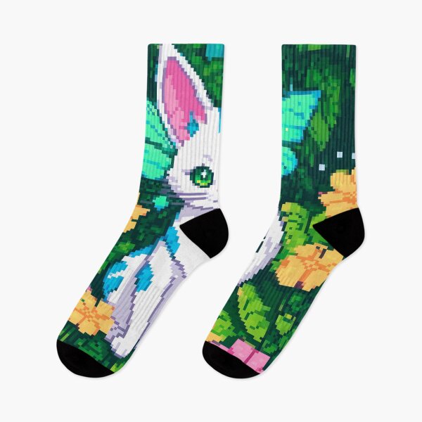Item preview, Pixel art Fantasy cat fairy with flowers designed and sold by Renlexd.