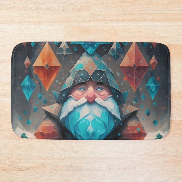 Item preview, Magical Abstract Winter Geometric Gnome designed and sold by DragonRealms.