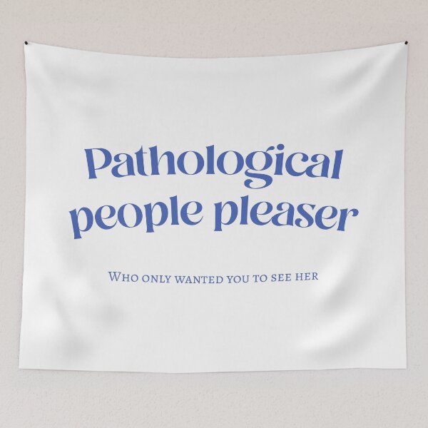 Item preview, pathological people pleaser who only wanted you to see her designed and sold by hatgan.