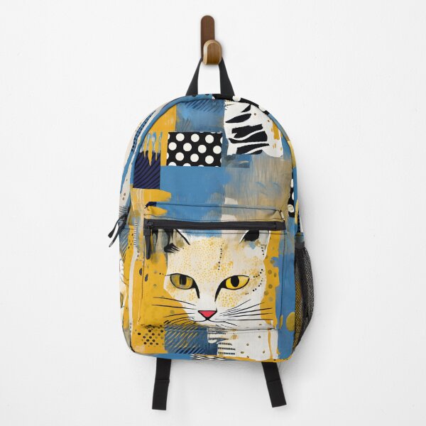 Item preview, Cool Cat Geometric Pattern #1 designed and sold by Miriam-Feyga Bunimovich.