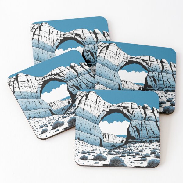 Item preview, Arches in Blue designed and sold by Secondearth.