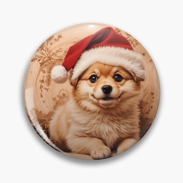 Item preview, Christmas with Pomeranian: The Spirited Charm of Wood (Pyro Pets Art - 197) designed and sold by pyropetsart.
