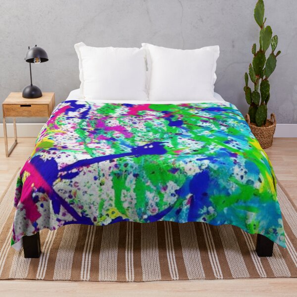 Item preview, Abstract Colorful Paint Splatter designed and sold by calibrit.