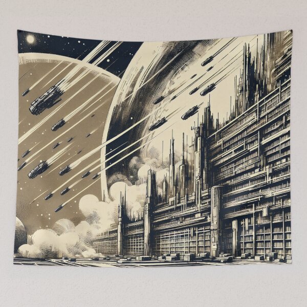 Item preview, Orchestration of Industrial Cosmic Realms designed and sold by PictorialWhimsy.